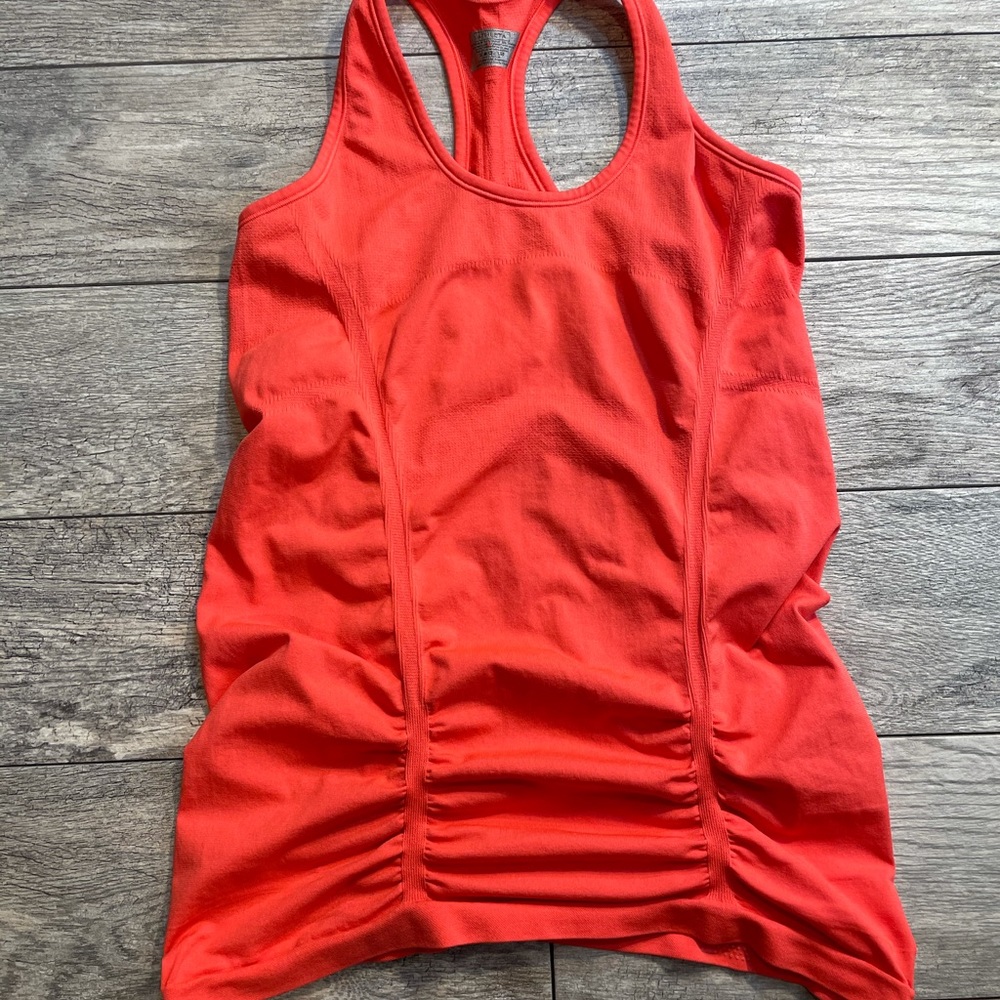 Athleta Red Racerback Tank Top